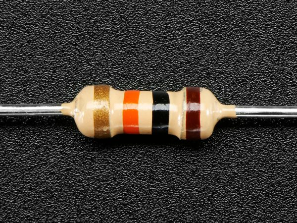 10k Ohm 1 Watt Resistor (100 pcs)