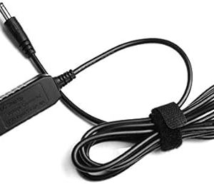 DC 5V to DC 12V USB Voltage Step Up Converter Cable, Power Supply Adapter Cable with DC Jack 5.5 x 2.5mm or 5.5 x 2.1mm, USB 5V to DC 12V Cable - 5ft
