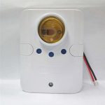 Microwave Motion Sensor Lamp Holder (New)