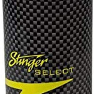 Stinger Select SSCAP5M Brushed Aluminum 5 Farad Digital Capacitor , black