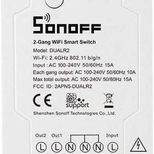 2 Channel WiFi Remote Control ON/Off Switch