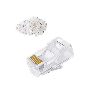 AMP RJ45 Connector Set of 100pcs RJ45 connector 100pcs of packet