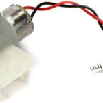 Gearbox with Motor: Champ , White