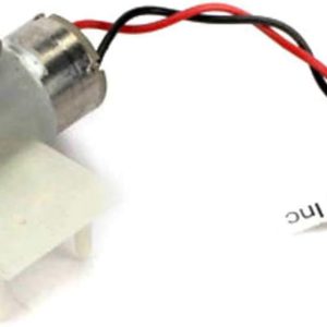 Gearbox with Motor: Champ , White