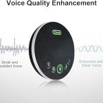 Speaker with Microphone, Bluetooth/Wireless/USB omnidirectional Speakerphone Noise Cancelling