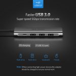 Type C to Multi 3 Ports USB Hubs