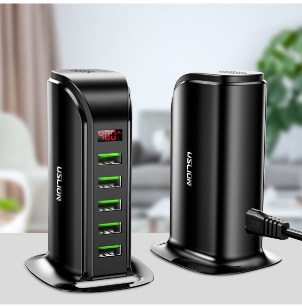 5-Ports USB Charger Hub with Backlight - Image 3