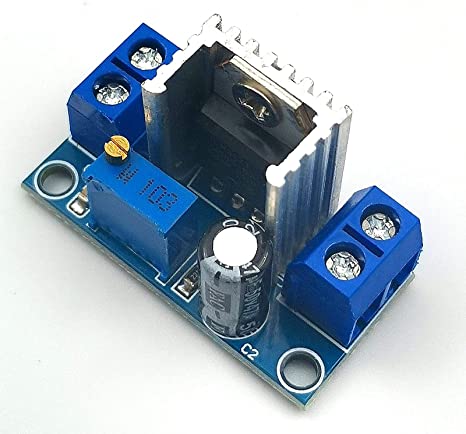 KIRO&SEEU LM317 Adjustable Voltage Regulator Power Supply DC-DC Step-Down DC Converter Circuit Board Adjustable Linear Regulator