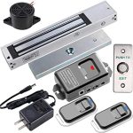 Electric Magnetic Door Lock Kit System with Remote Control