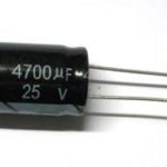 4700Uf 25V Capacitor 2pic