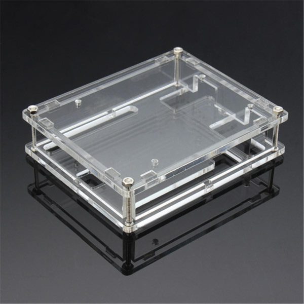 Arduino UNO Acrylic Transparent Hard Case Enclosure - Image 2