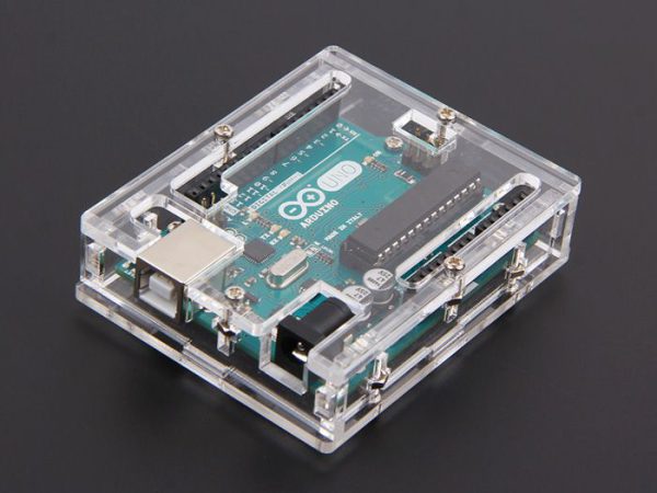 Arduino UNO Acrylic Transparent Hard Case Enclosure