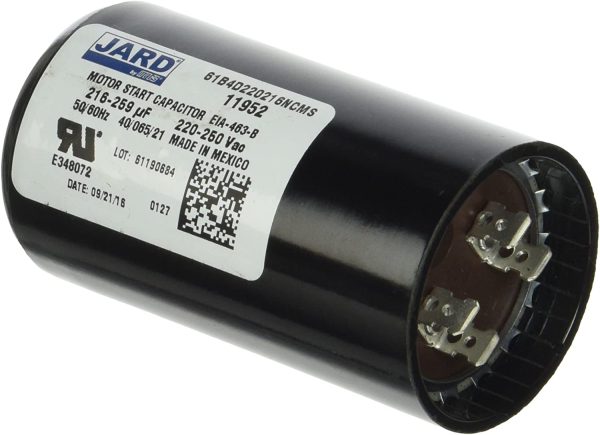 Round OEM Mars2 Start Capacitor
