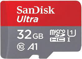 32 Gb Ultra Memory Card With Adapter