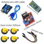 Arduino Robot Kit Bluetooth gear motor