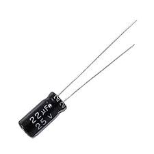 22uF 25V capacitor electrolytic capacitors