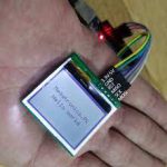Arduino LCD 1.3 96x68 MLCD1.0 Text and graphical Display