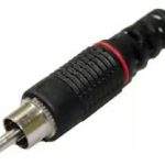 AV Jack 2Pin Male Connector-AV1