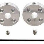 Mounting Hub for 5mm Shaft, M3 Holes (2-Pack)