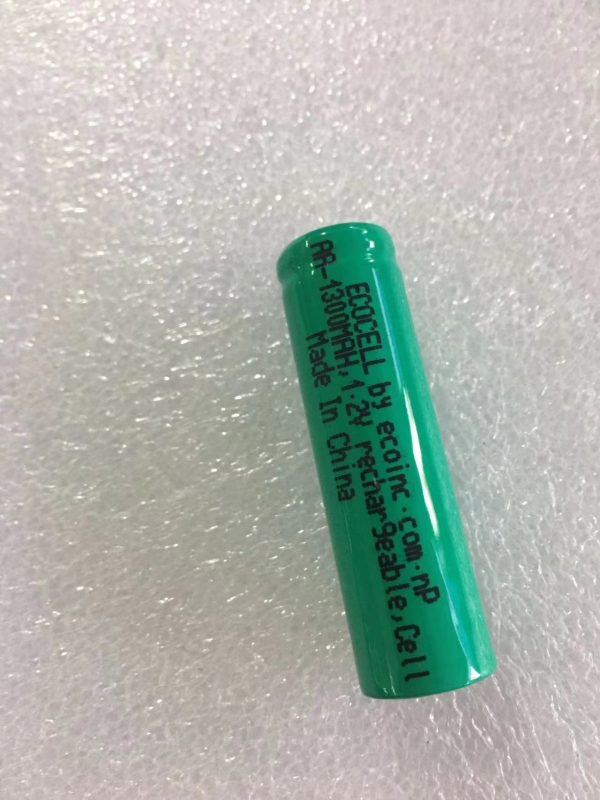 ECOCELL Ni-MH AA 1.2V 1300mAh Rechargeable Battery - Image 2