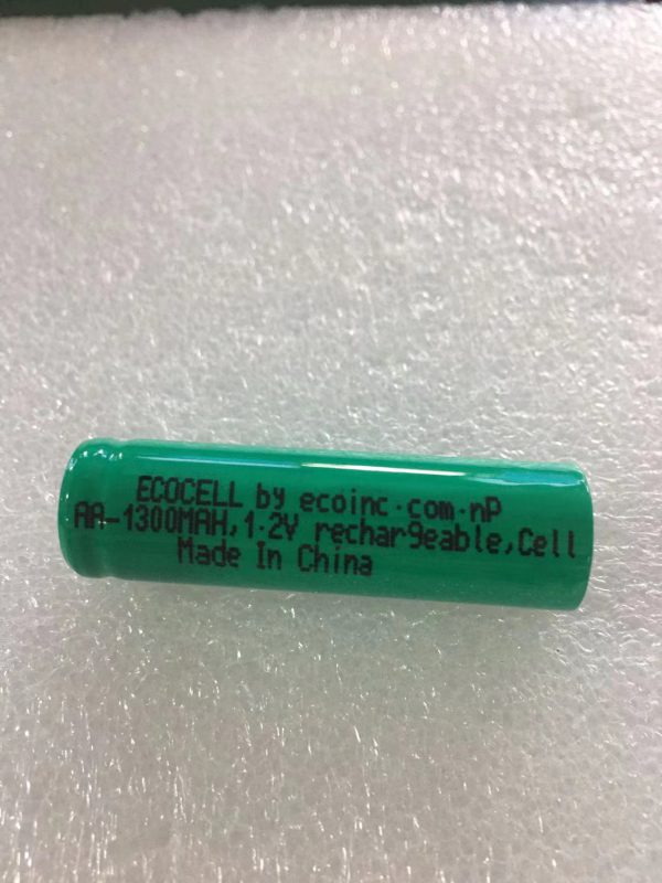 ECOCELL Ni-MH AA 1.2V 1300mAh Rechargeable Battery
