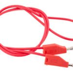 Banana to Banana Cable long red