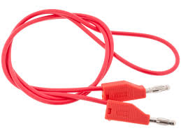 Banana to Banana Cable long red