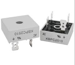 Bridge Rectifier Diode KBPC-2510 25A 1000V AC to DC Full Wave Single Phase Metal Housing Electronic