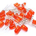 Led 5mm Red Color-50Pics